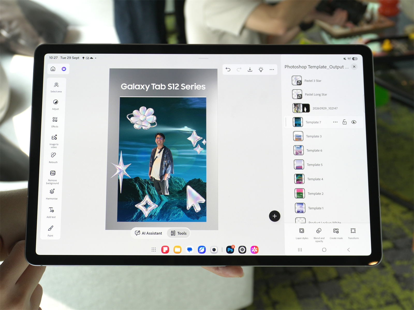 預裝 Photoshop、超薄機身、更強性能與 AI：Samsung Galaxy Tab S12 系列上手體驗分享！ 14