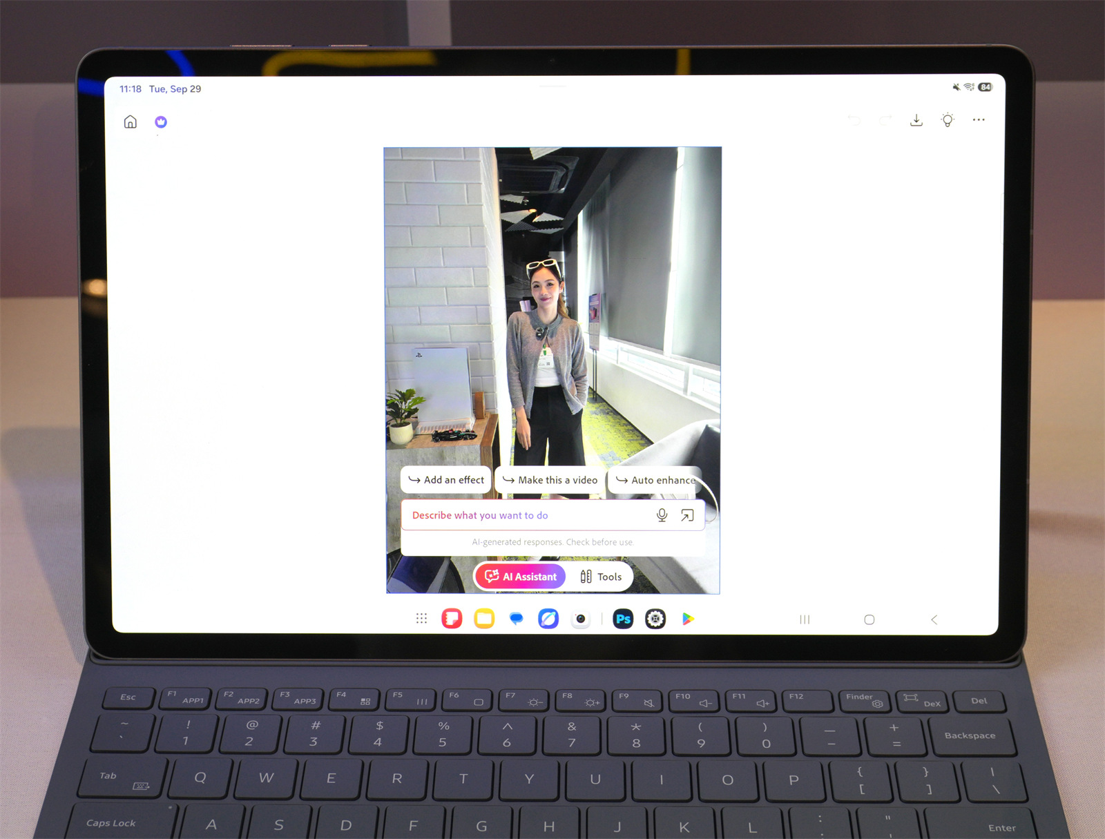 預裝 Photoshop、超薄機身、更強性能與 AI：Samsung Galaxy Tab S12 系列上手體驗分享！ 16